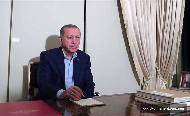Erdoğan: Devletimiz tüm kurumlarıyla görevinin başında