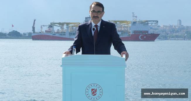 Bakan Dönmez: 'Üçüncü Sondaj Gemimiz Kanuni'nin Karadeniz seferi başlıyor'