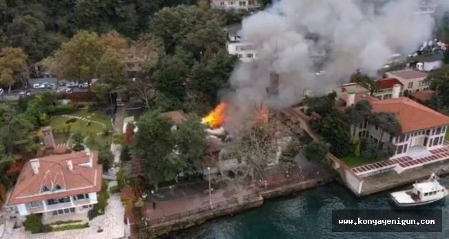 Tarihi Vaniköy Camii'ndeki yangına ilişkin Valilik'ten açıklama: “Kontrol altına alındı”