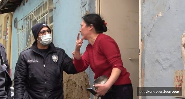 Bursa'da çaydanlıkla polise saldıran kadın serbest kalınca mahalle sakinlerine sopayla saldırdı