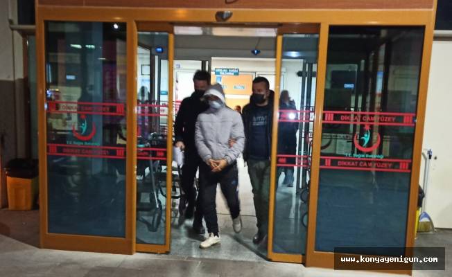 Konya'da komşu ilçeden hırsızlığa  gelen şüpheli tutuklandı