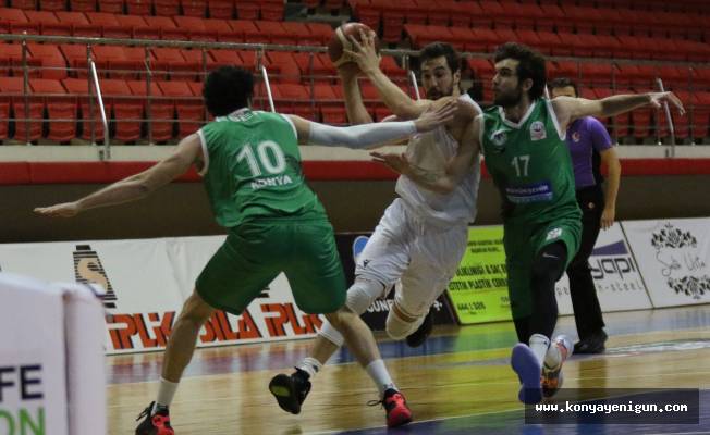 Konyaspor Basketbol, uzatmada mağlup oldu