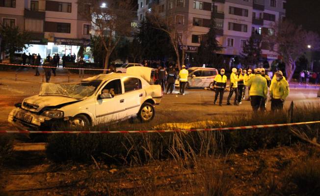 Konya'da iki gencin öldüğü kazanın görüntüleri ortaya çıktı