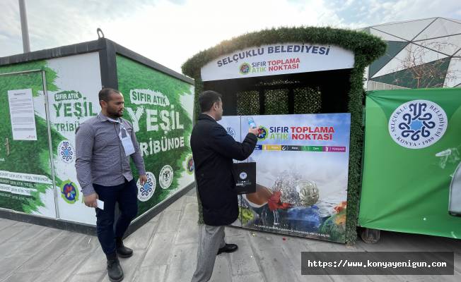 Konya'da "Yeşil Tribün" projesine taraftar ilgisi yüksek