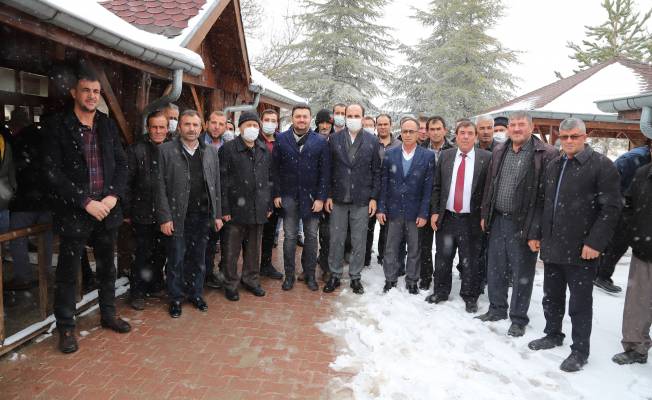 Başkan Altay ilçe ziyaretlerini sürdürüyor