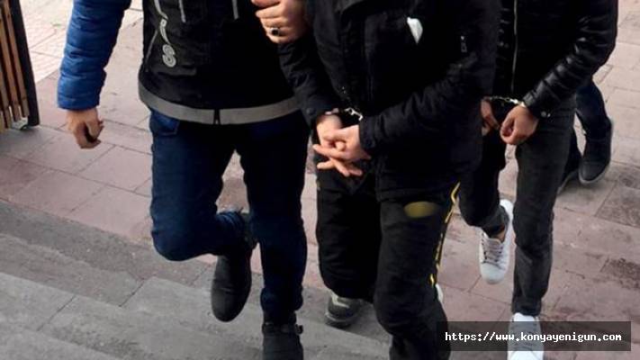 Konya'da hırsızlık yaptığı iddia edilen 3 kişi yakalandı