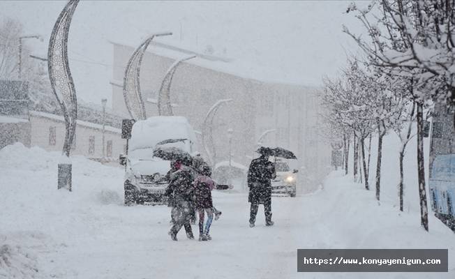 Van, Hakkari, Bitlis ve Muş için yoğun kar uyarısı