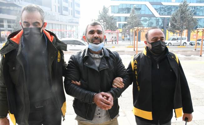 Aksaray'da bıçakla karısının boğazını kesen koca tutuklandı