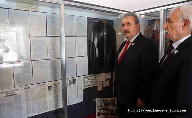 BBP Genel Başkanı Destici, Sivas'ta Muhsin Yazıcıoğlu Anı Evi'ni ziyaret etti