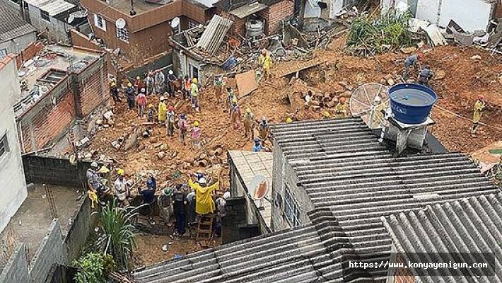 Brezilya'daki sellerde 18 kişi hayatını kaybetti