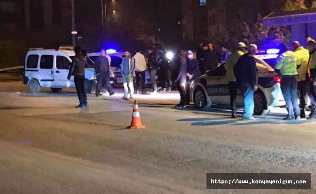 Konya’da otomobil ile hafif ticari araç çarpıştı: 2 yaralı