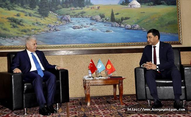 Türk Devletleri Teşkilatı Aksakallar Konseyi Başkanı Binali Yıldırım, Kırgızistan'da