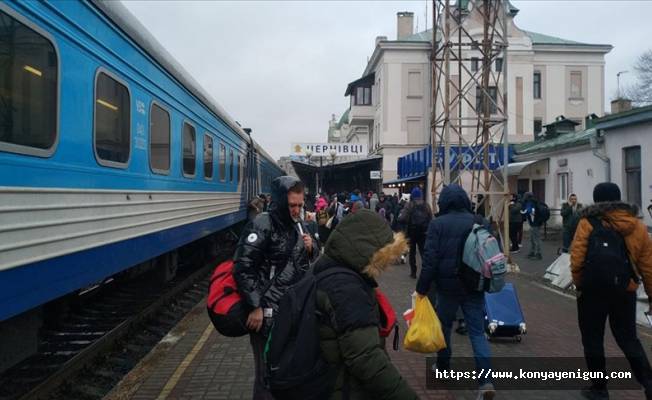 Ukrayna'da Türk vatandaşlarının tahliyesi tamamlanmak üzere