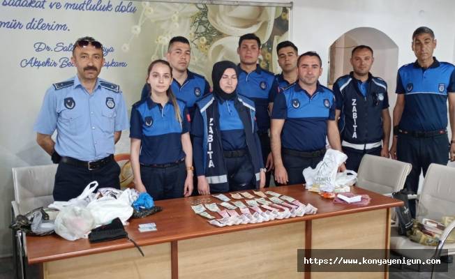 Akşehir'de zabıta ekipleri dilencilere göz açtırmıyor