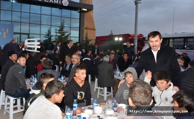 Başkan Kılca iftar programında vatandaşlarla bir araya geldi