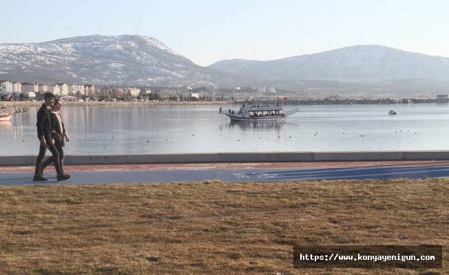 Beyşehir Gölü'nde tekne turu