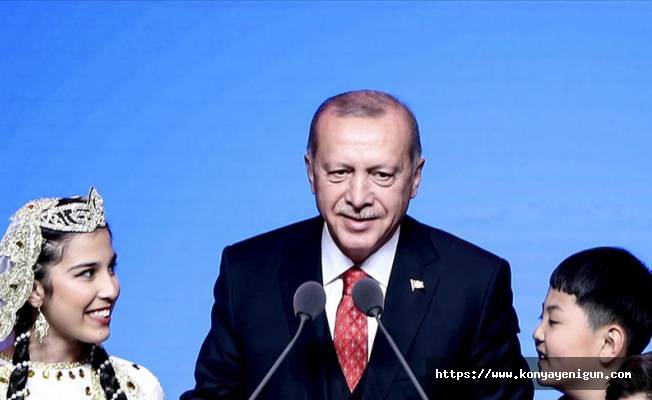 Erdoğan 23 Nisan TRT Çocuk Şenliği'ne katıldı