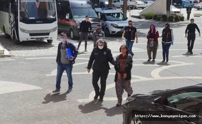 Konya'da uyuşturucu temin eden 10 kişi gözaltına alındı