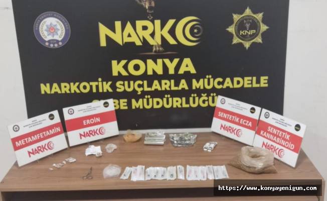 Konya’da uyuşturucu operasyonları! 52 şüpheliden 11'i tutuklandı