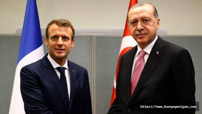 Başkan Erdoğan'dan Macron'a tebrik