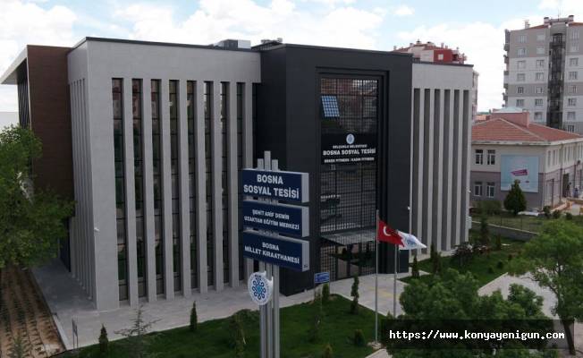 Bosna Sosyal Tesisi açılış için gün sayıyor