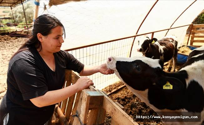 İzmirli genç kadın, devlet desteğiyle çiftçi oldu