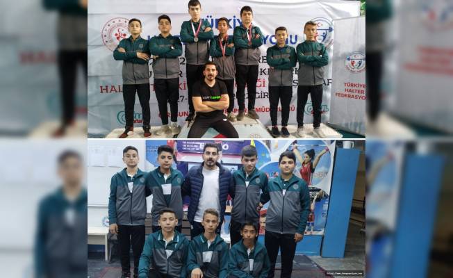 Konyaspor halter  takımından önemli başarı