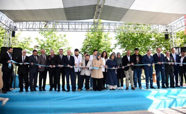 Merve Mercan Parkı dualarla açıldı