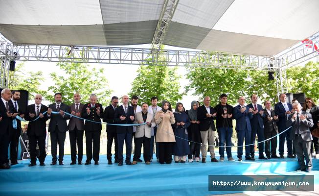 Merve Mercan Parkı dualarla açıldı
