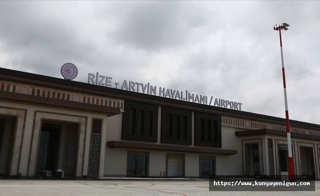 Rize-Artvin Havalimanı'na ilk inişi Erdoğan ve Aliyev'in uçakları yapacak