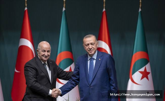 Türkiye ile Cezayir 16 yıllık stratejik ortaklığı derinleştiriyor
