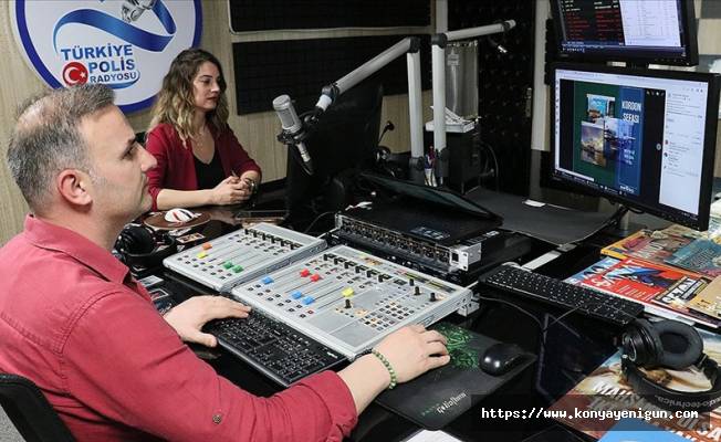 Türkiye Polis Radyosu, eğlendirirken suçlulara karşı da uyarıyor