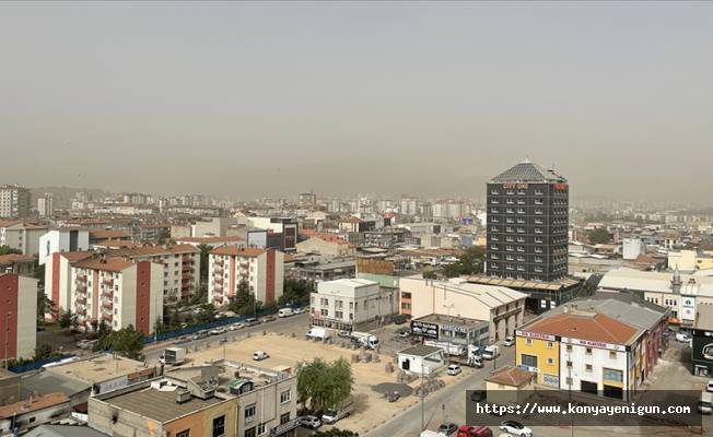 İç Anadolu'daki toz bulutu akşam saatlerinden itibaren etkisini yitirecek