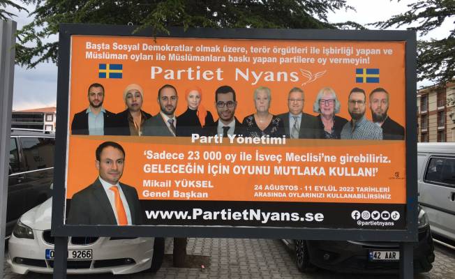 İsveç’teki seçime, Kulu’da kampanya