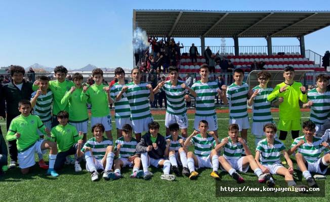 Konyaspor U14 Takımı çeyrek finale yükseldi