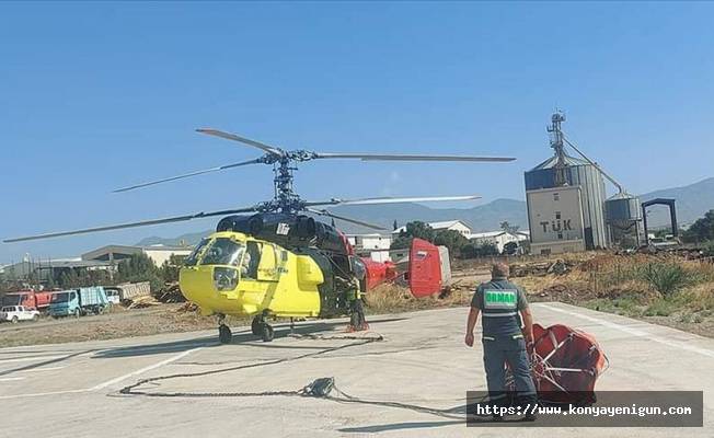Türkiye, KKTC'de yangın söndürme helikopteri görevlendirdi