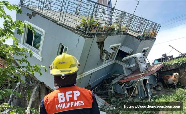 Filipinler'de korkutan deprem!