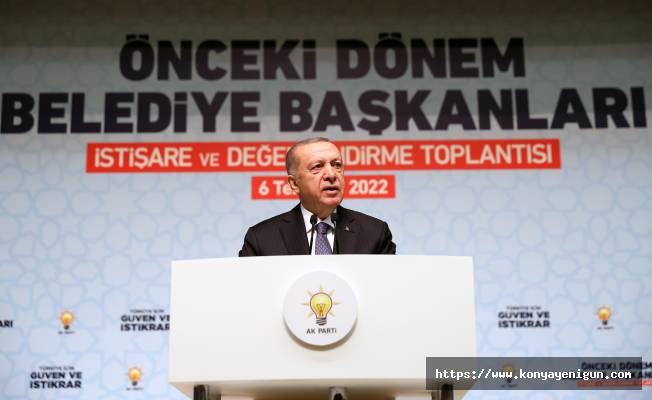 "Güçlü Türkiye'nin inşası için 2023 seçimlerini kazanmamız şarttır"