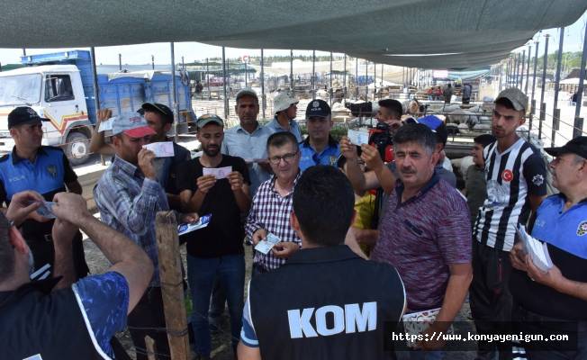 Konya polisi kurban satıcılarını dolandırıcı ve kalpazanlara karşı uyardı