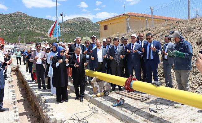 Seydişehir OSB doğal  gaz çalışmaları başladı