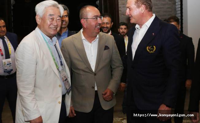 Başkan Kavuş, taekwondo dünyasından misafirlerini ağırladı
