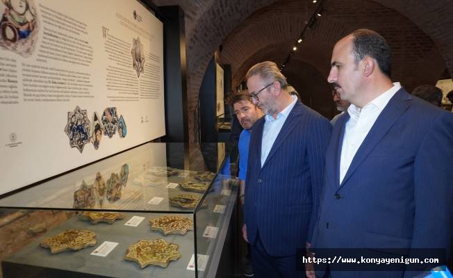 İstanbul’da açılan “Darülmülk Konya Selçuklu Sarayları Sergisi” iki payitahtı buluşturdu