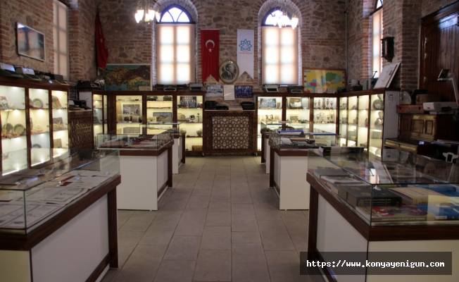 Konya İl Eğitim Tarihi Müzesinde 10 bine yakın materyal sergileniyor