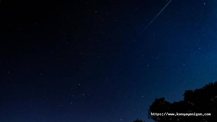 Kütahya'da meteor yağmuru