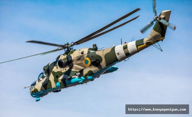 Rusya: Ukrayna'da 'Mi-24' tipi askeri helikopter vurduk
