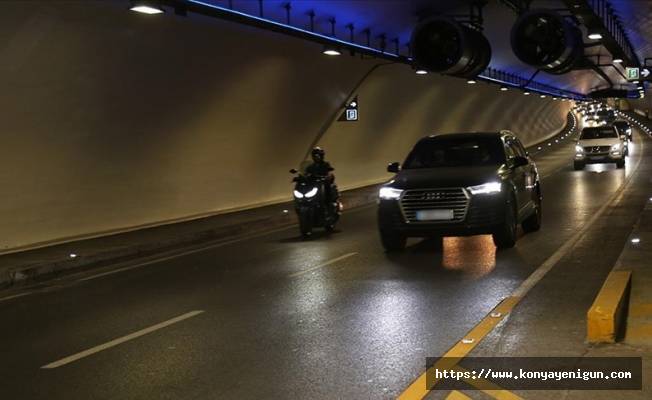 Avrasya Tüneli'nde 67 bin 982 araçla günlük geçiş rekoru kırıldı