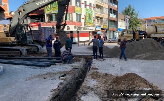 Beyşehir Belediyesi yoğun çalışıyor