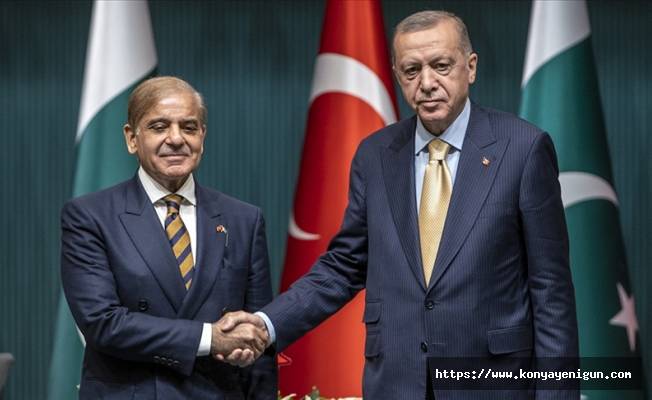 Cumhurbaşkanı Erdoğan, Pakistan Başbakanı Şerif ile görüştü