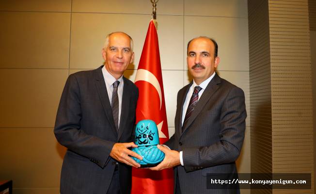 Fransa’nın Ankara Büyükelçisi Başkan Altay’ı ziyaret etti