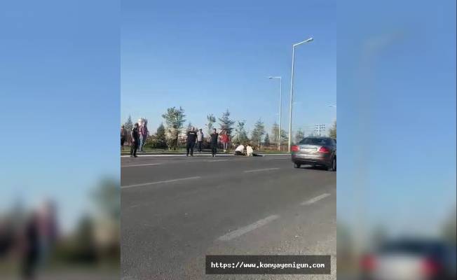 Konya'da acı kaza! Otomobilin çarptığı yaya hayatını kaybetti